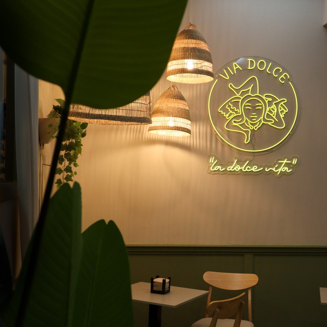 Diseño de interiores cafetería italiana en Valencia
