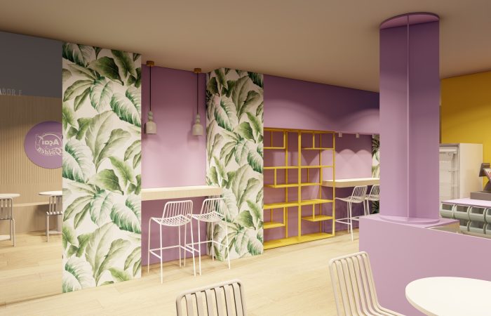 Interiorismo hostelería Açaí Reformas e interiorismo en valencia